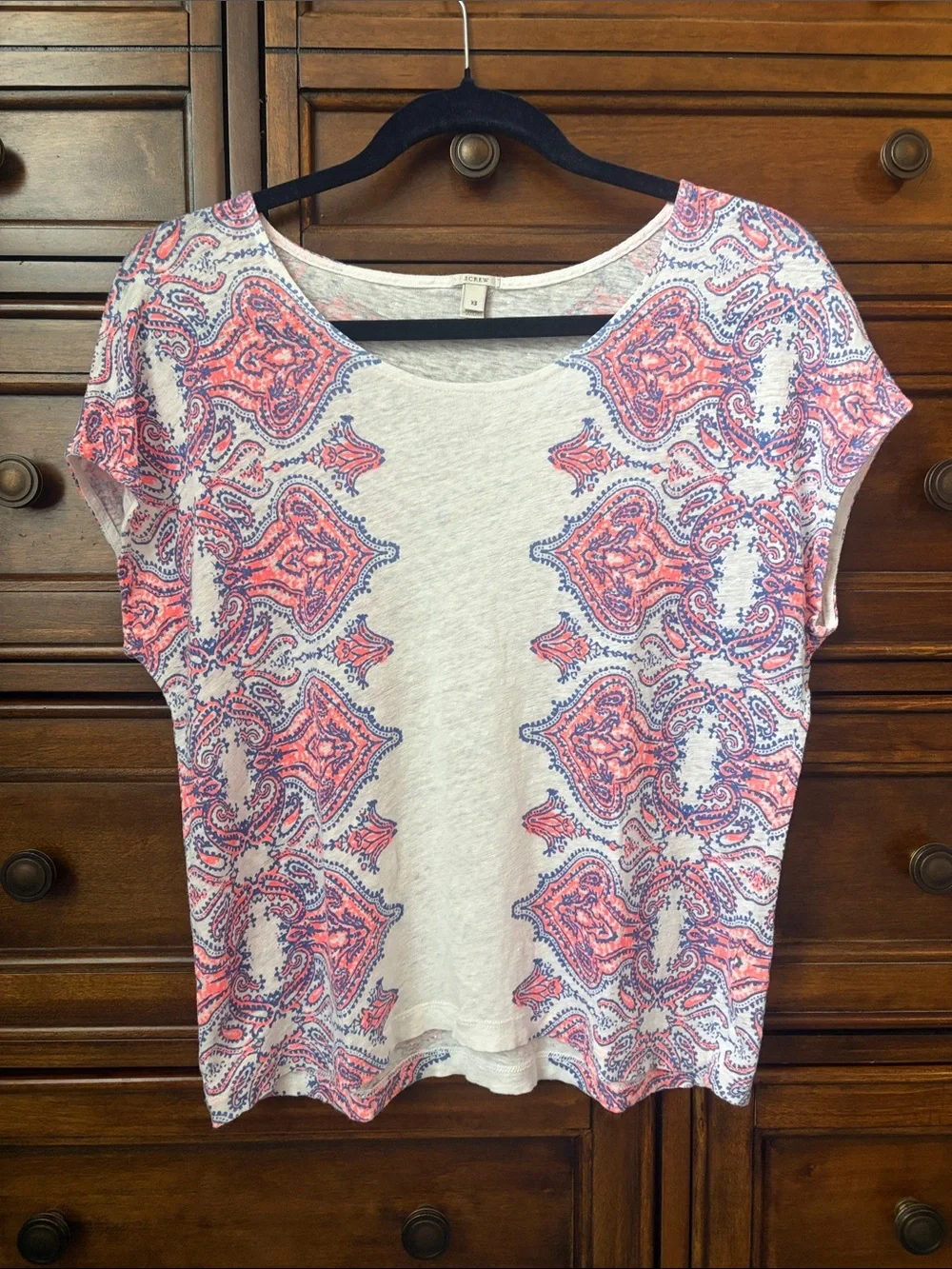 J. Crew linen top